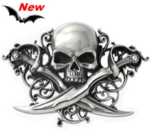 Letter of Marque Belt Buckle, by Alchemy Gothic
